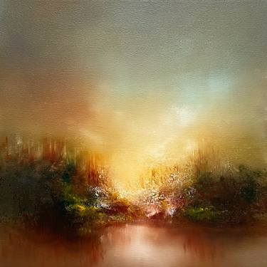 Print of Abstract Landscape Paintings by Kris Ancog