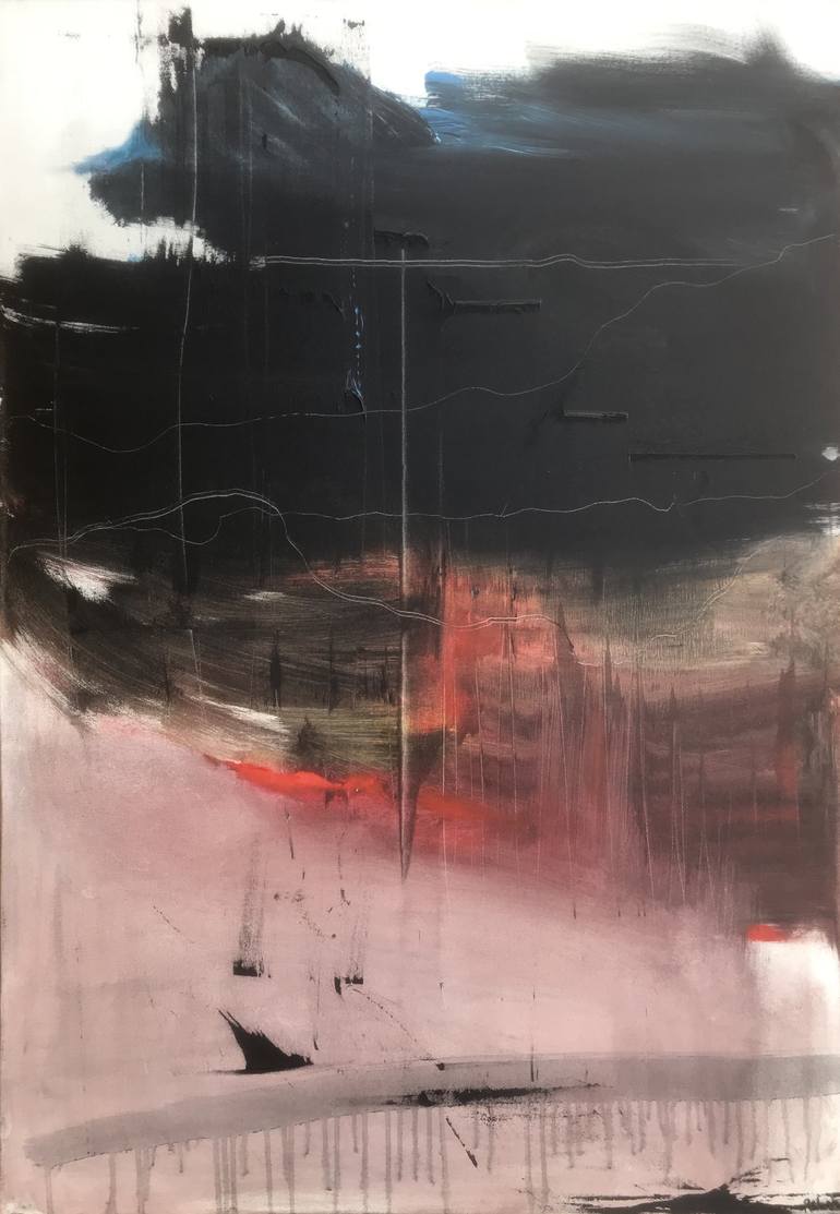 Original Abstract Landscape Paintings by Stephanie Rebato