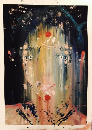 Print of Abstract Portrait Paintings by Ben Moebius
