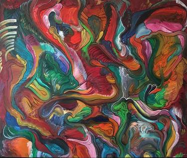 Original Abstract Painting by holly foster