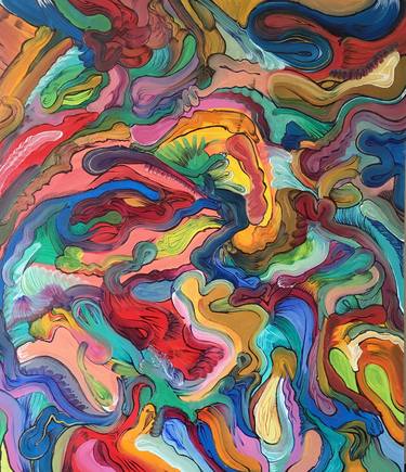Original Abstract Paintings by holly foster