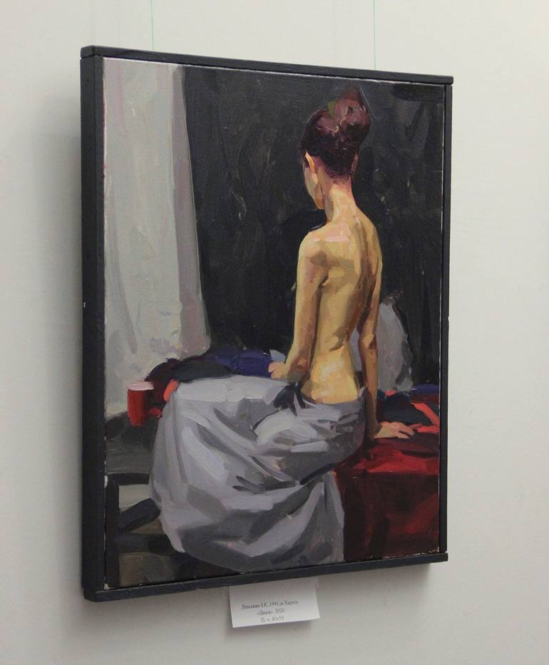 Original Figurative Nude Painting by Igor Lipskykh