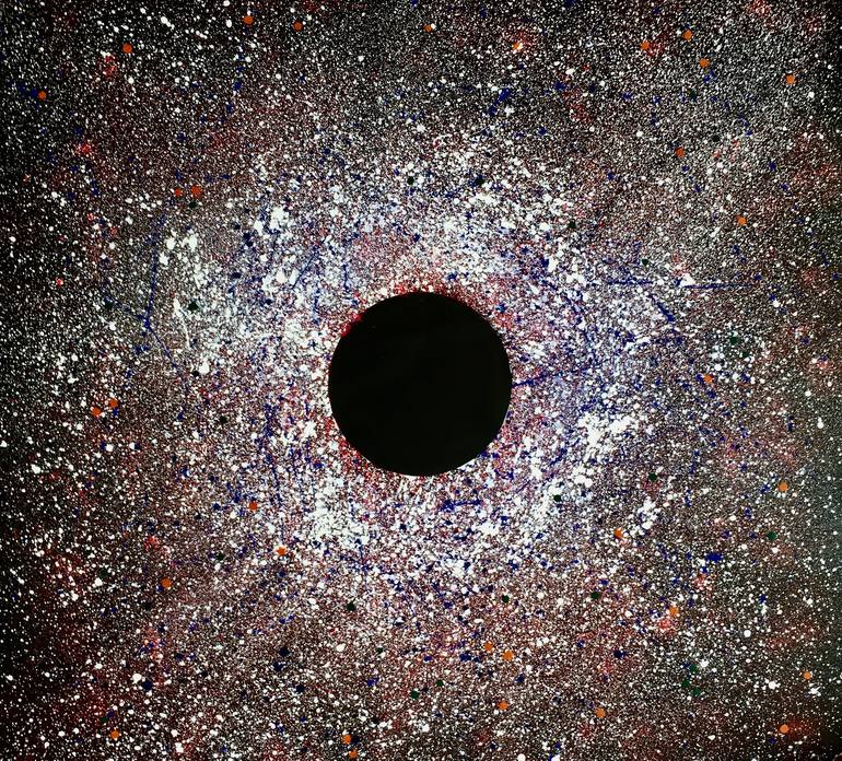 Black Hole Painting By Leo Raudys Saatchi Art