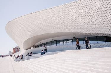 Print of Minimalism Architecture Photography by Teodor Kuduschiev