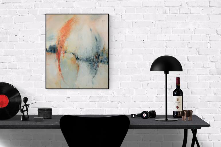 Original Abstract Expressionism Abstract Painting by Sébastien Jacqmin