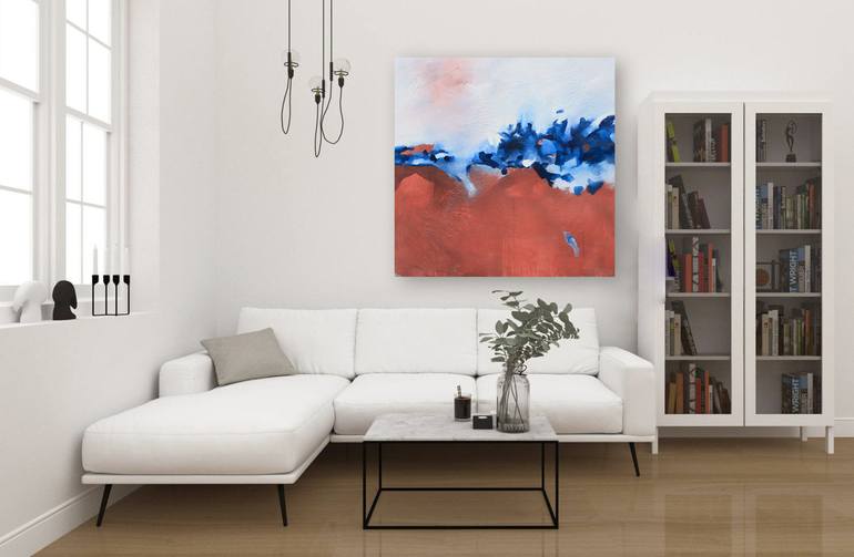 Original Abstract Expressionism Abstract Painting by Sébastien Jacqmin