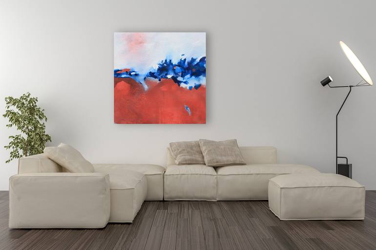 Original Abstract Expressionism Abstract Painting by Sébastien Jacqmin