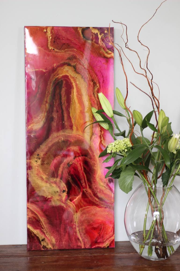 Original Abstract Painting by Mary Redmann