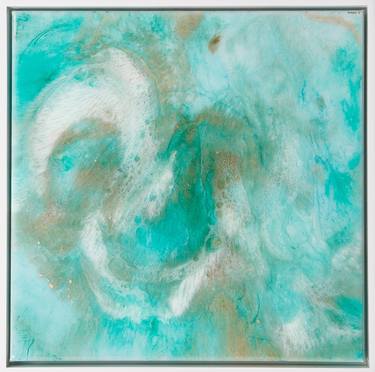 Original Fine Art Abstract Paintings by Mary Redmann