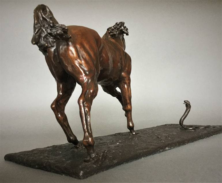 Original Figurative Animal Sculpture by Adrian Flanagan