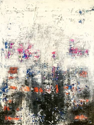 Original Fine Art Abstract Paintings by Adrian Flanagan