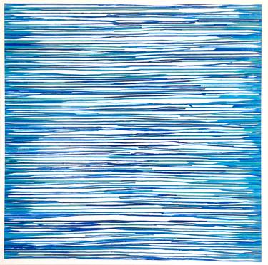 Saatchi Art Artist Adrian Flanagan; Paintings, “Abstract lines #1” #art