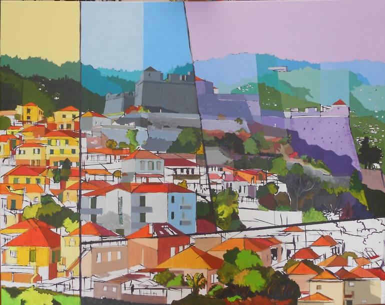 Original Modernism Landscape Painting by Rui Soares