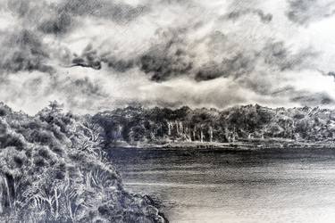 Original Fine Art Landscape Drawings by Jan Ruby-Crystal