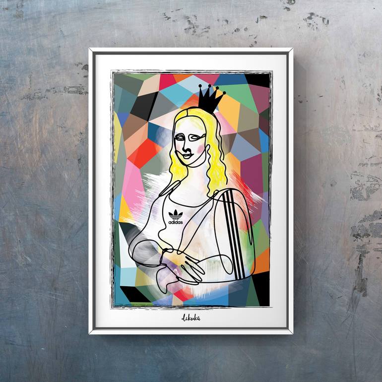 Original Art Deco Pop Culture/Celebrity Digital by Didem Kutlu