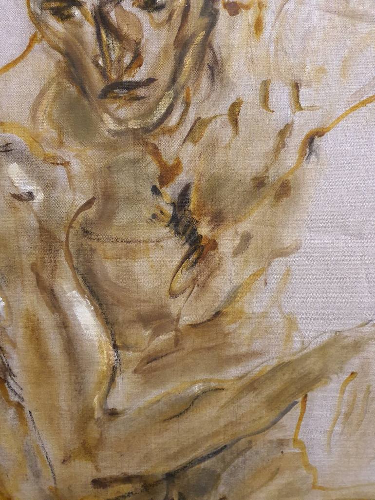 Original Nude Painting by Karibou Art