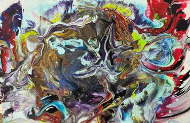 Print of Abstract Paintings by Karibou Art