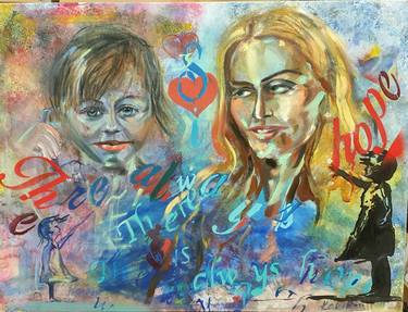 Print of Abstract Expressionism Family Paintings by Karibou Art