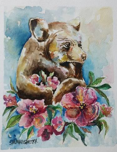 Print of Fine Art Animal Paintings by Salma Elsheikh