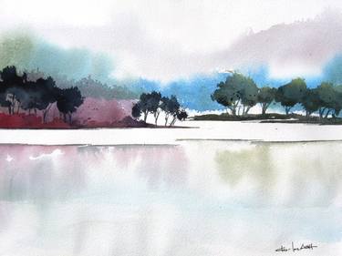 Original Impressionism Landscape Paintings by Charles Ash