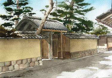 Naga Machi - Original Watercolor Painting thumb