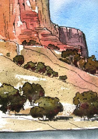 Little Colorado River - Original Watercolor Painting thumb