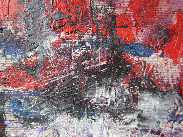 Original Abstract Painting by Dragan Cvetkovic Cvele