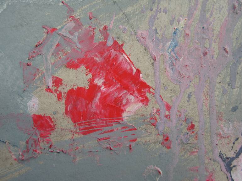 Original Abstract Expressionism Abstract Painting by Dragan Cvetkovic Cvele
