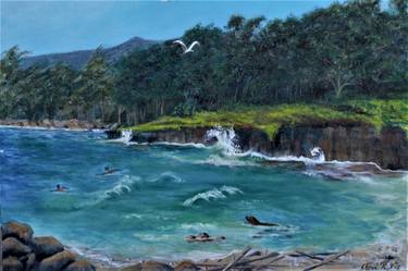 Original Conceptual Seascape Paintings by Toni Reavis