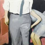 MIDSECTION (Portrait of a Background Guy) by Mercedes Helnwein