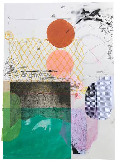 Print of Abstract Collage by Thomas Atzenbeck