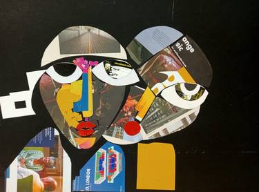 Original Conceptual Abstract Collage by Uchechukwu Nweke