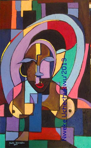 Print of Abstract Paintings by Uchechukwu Nweke
