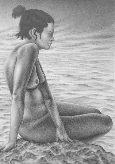 Original Figurative Nude Drawings by Oihergi Eleder Estornes Rivera