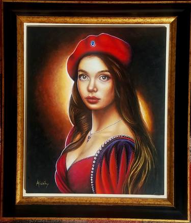 Print of Figurative Portrait Paintings by  