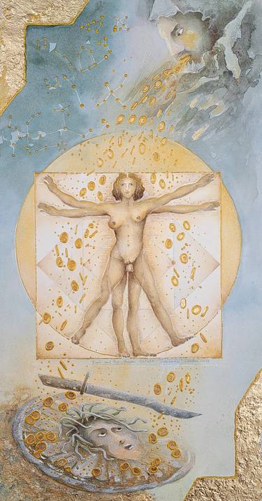 Original Classicism Fantasy Paintings by Jurita Art