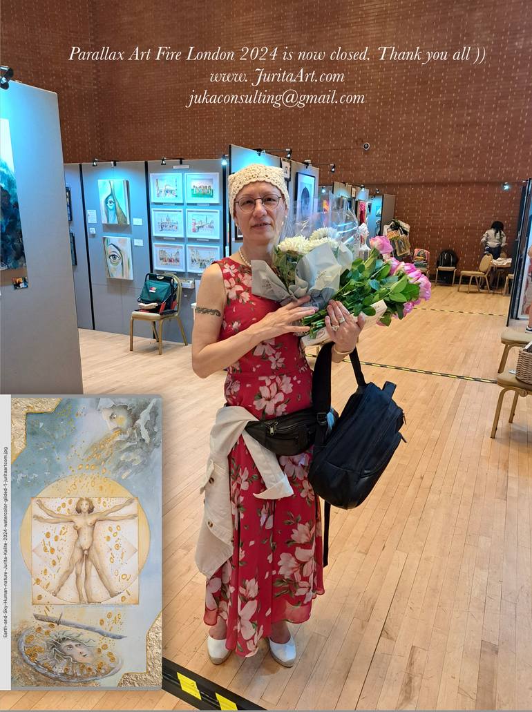 Original Classicism Fantasy Painting by Jurita Art