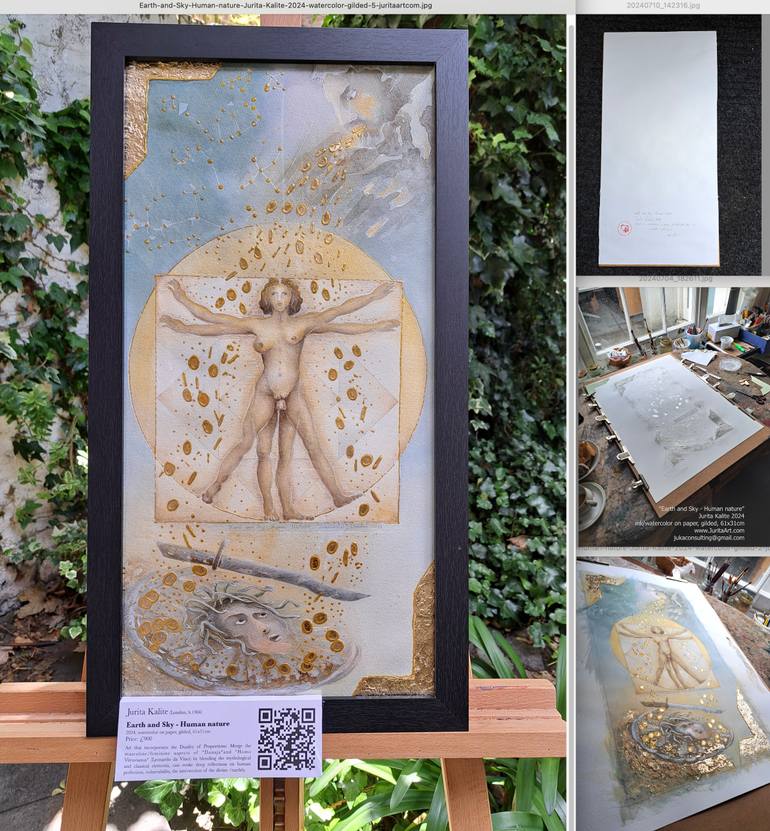 Original Classicism Fantasy Painting by Jurita Art