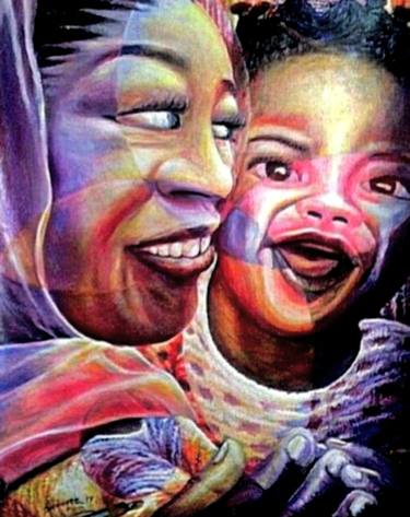 Original Love Paintings by Showqaz Damola