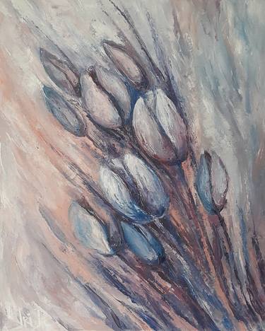 Original Fine Art Floral Painting by Irina Taneva