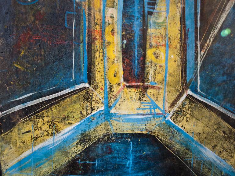 Original Abstract Painting by Oto Macek