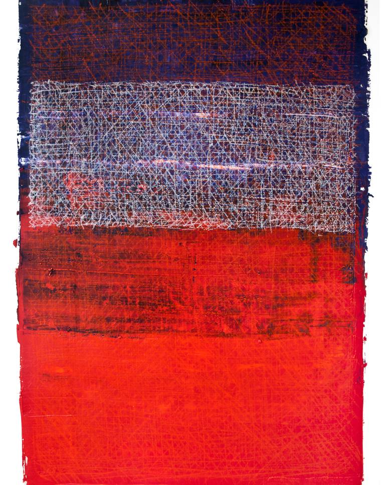 Original Minimalism Abstract Painting by Oto Macek