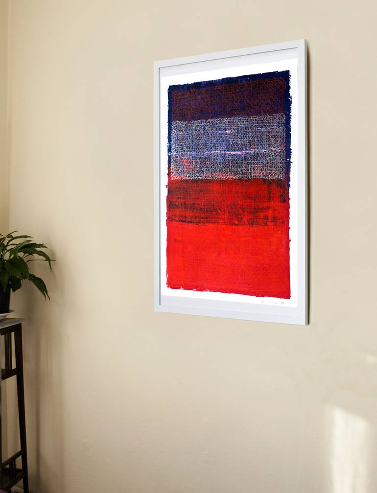 Original Minimalism Abstract Painting by Oto Macek