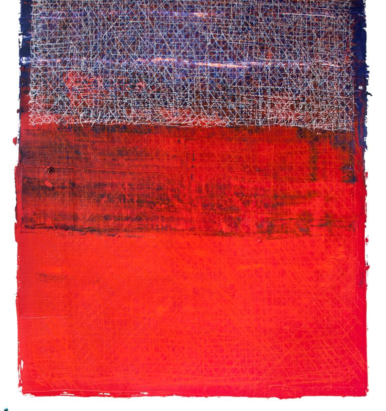 Original Minimalism Abstract Painting by Oto Macek