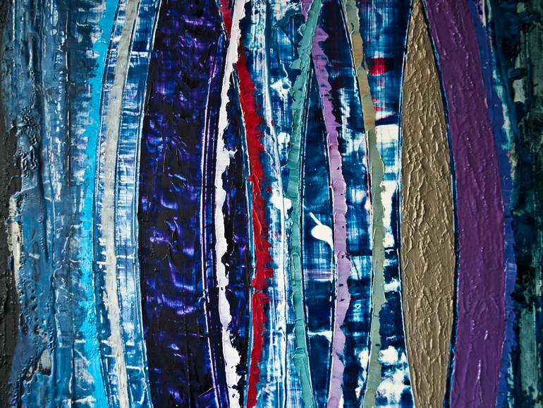 Original Abstract Expressionism Abstract Painting by Oto Macek