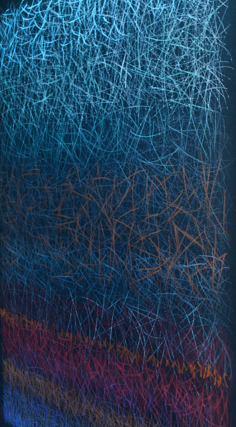 Original Minimalism Abstract Drawing by Oto Macek