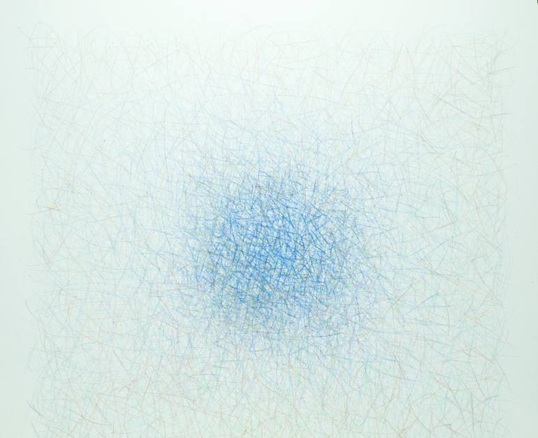 Original Abstract Drawing by Oto Macek