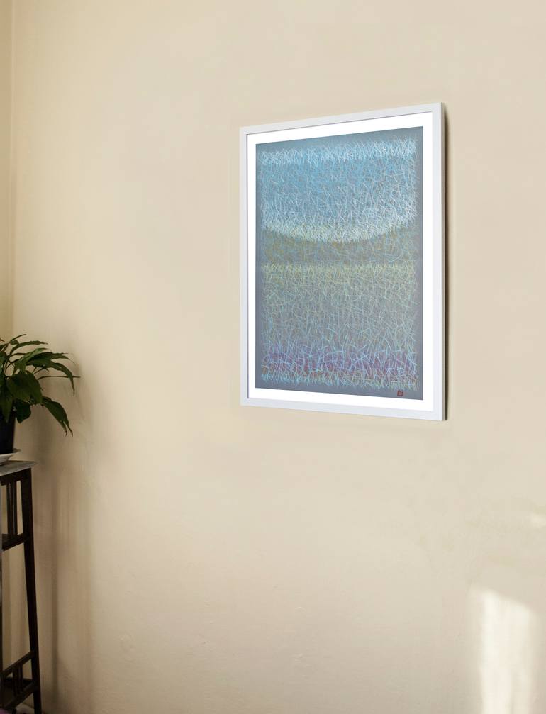 Original Abstract Drawing by Oto Macek