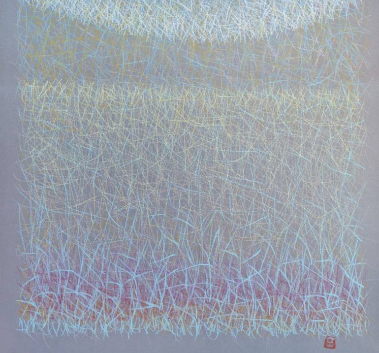 Original Abstract Drawing by Oto Macek