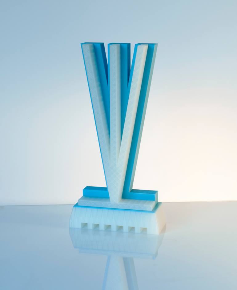 Original Abstract Sculpture by Oto Macek